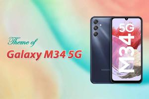 Theme of Samsung Galaxy M34 5G постер