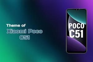 Theme of Xiaomi Poco C51 Plakat