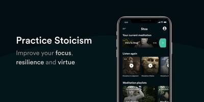 Stoa: Stoic Meditation poster