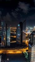 Dubai City-Hintergründe Plakat