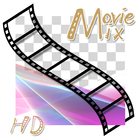 MovieMix HD -合成動画・編集- icône