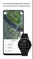 River Thames Timetables & Map Poster