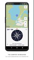 Marine & City Compass with 3D Maps - Wayfarer plakat