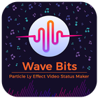 Wave Bits Particle Ly icon
