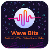 Wave Bits Particle Ly icon