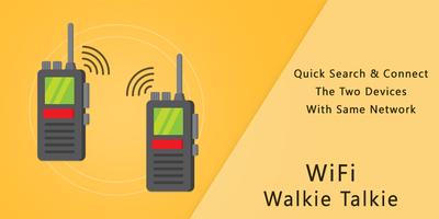 WiFi Walkie Talkie App poster