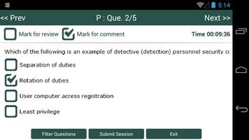 CISSP Exam Online Free capture d'écran 2