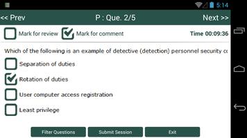 CISSP Exam Online Screenshot 3