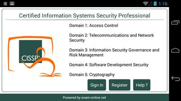 CISSP Exam Online Plakat