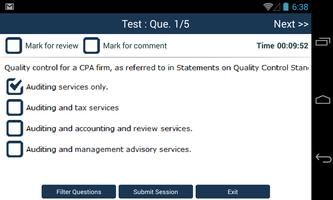 CPA Audit Exam Online Free स्क्रीनशॉट 2