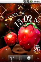 Strawberry Choco LiveWallpaper Affiche