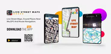 Mapa de ruas ao vivo - GPS