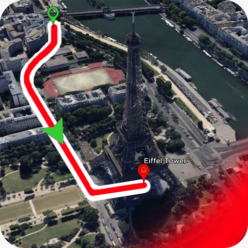 Mapa de ruas ao vivo - GPS
