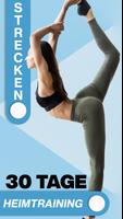 Dehnübungen-Flexibilität Übung Plakat