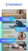 Étirements et souplesse Affiche