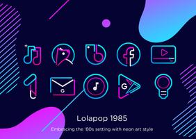 Lolapop 1985 Iconpack Cartaz