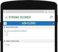 STROKE SCORES (Benin, Siriraj, NIHSS) - AIR-CLINIC captura de pantalla 3