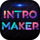 Intro Video Maker with Music - 3D Text Animation icône