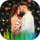 Love Music Beat Video Maker icône