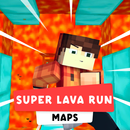 Super Lava Run Map for Minecra APK