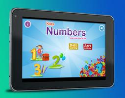 Learning Numbers 123 for Kids Affiche