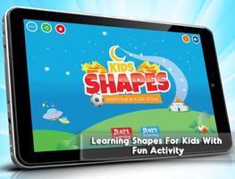 Learning Shapes for Kids Affiche