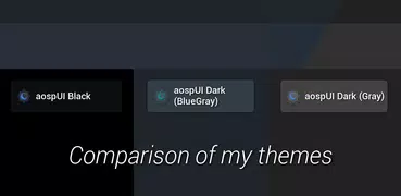 aospUI Black, Substratum theme