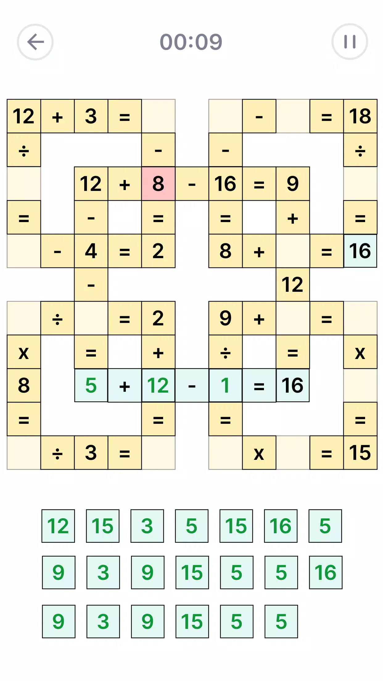 Jogos de quebra cabeça Crossmath Sudoku versão móvel andróide iOS apk  baixar gratuitamente-TapTap