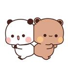 Animated Cute Bears Stickers أيقونة