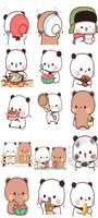 Animated Cute Bears Stickers تصوير الشاشة 3