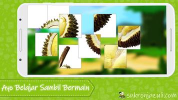 Game anak anak - Edukasi Buah imagem de tela 2