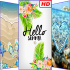 Summer Wallpaper HD : Cute Landscape Backgrounds-icoon