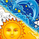 Sun & Moon Color by Number APK