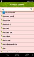 Cricket Terms syot layar 3