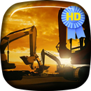 APK Sunset Excavator Live Wallpap