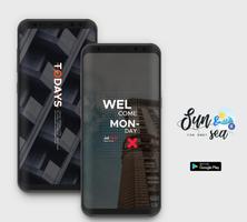 Sun & Sea for KWGT imagem de tela 1