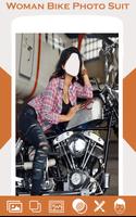 Woman Bike Photo Suit ภาพหน้าจอ 3