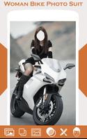 Woman Bike Photo Suit स्क्रीनशॉट 2