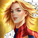 Super Hero Color by Number APK