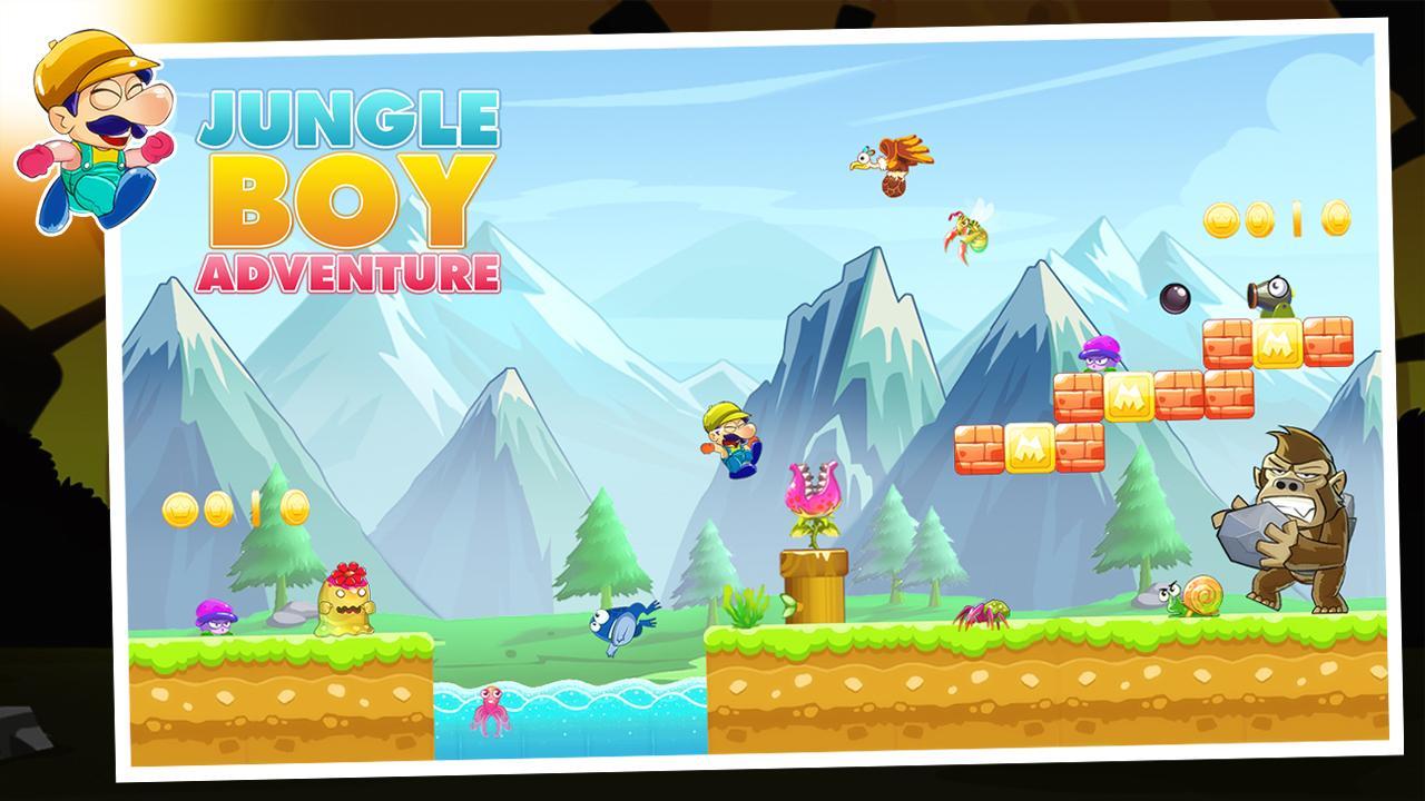 Jungle Boy Adventure - New Game 2019 Для Андроид - Скачать APK