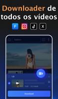 Super downloader de vídeo Cartaz