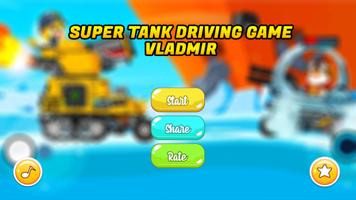 Super tank Game Battle family الملصق