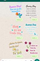 Stickers de Buenos Días captura de pantalla 3