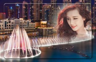 Dubai Fountain Photo Frames ポスター