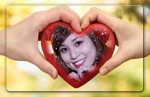 Love Heart Photo Frames Cartaz