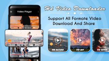 Video Downloader With VPN Poster