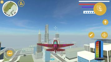 Super Aircraft Robot Transform Jet Robot Shooting الملصق