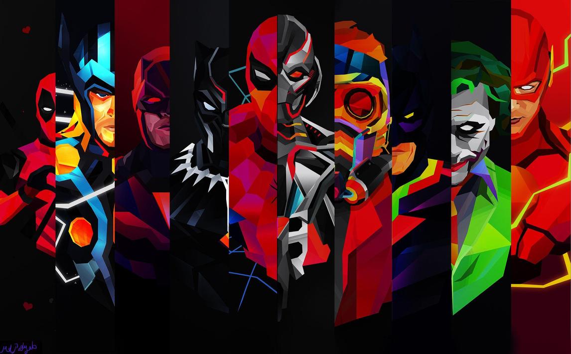 HD 4K Superhero Wallpaper - Live Wallpaper Changer for Android - APK
