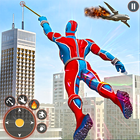 Spider Hero Game: Rope Hero icône