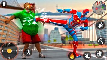 Spider Hero Game: Rope Hero capture d'écran 2